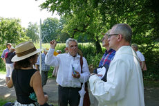 Festgottesdienst zum 1.000 Todestag des Heiligen Heimerads auf dem Hasunger Berg (Foto: Karl-Franz Thiede) Festgottesdienst zum 1.000 Todestag des Heiligen Heimerads auf dem Hasunger Berg (Foto: Karl-Franz Thiede)